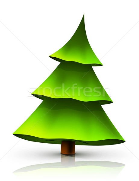 árbol año nuevo gráficos ordenador diseno invierno Foto stock © RAStudio