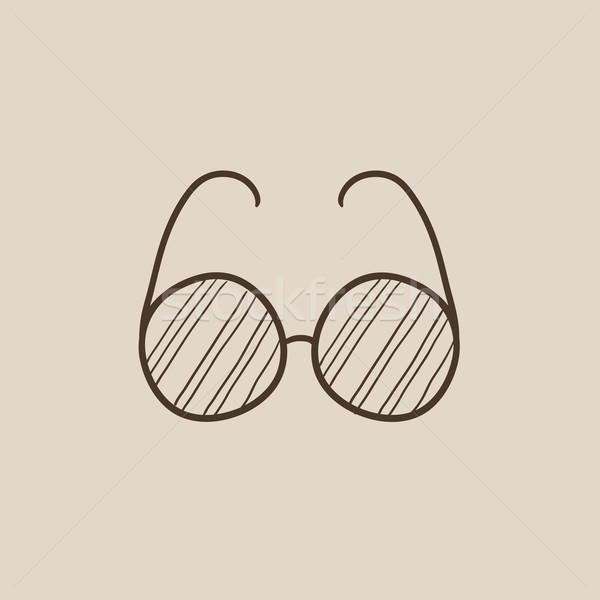 Eyeglasses sketch icon. Stock photo © RAStudio