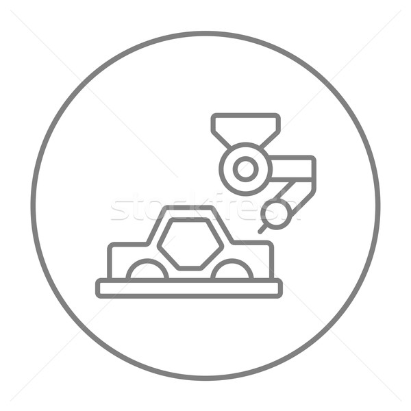 Car production line icon. Stock photo © RAStudio