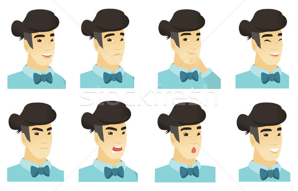 Vector set of business characters. Stock photo © RAStudio