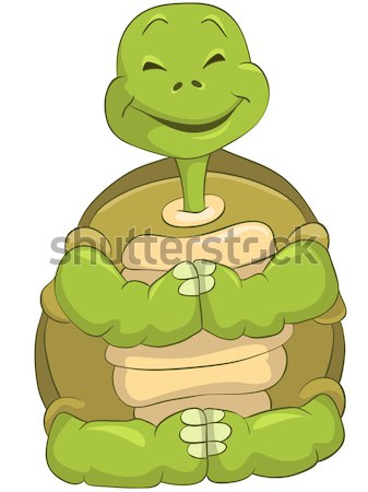 Angry Turtle. Stock photo © RAStudio