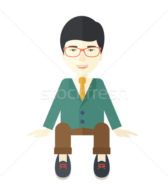 Businessman is sitting  Stock photo © RAStudio