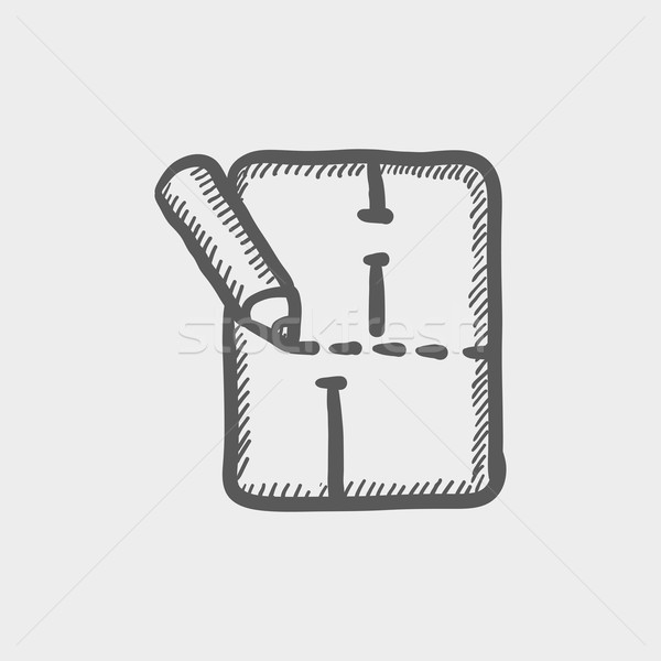 Background Drawing With Pencil Sketch Icon Vector Illustration C Rastudio 6011626 Stockfresh