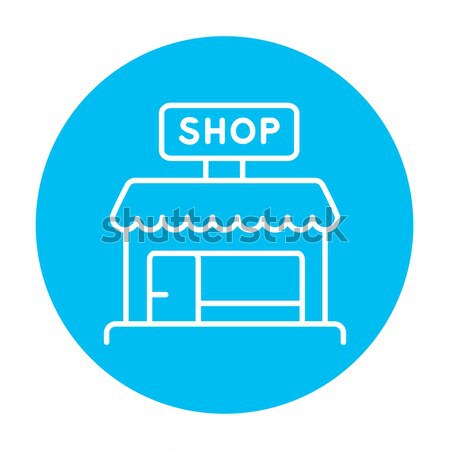 Shop store line icon. Stock photo © RAStudio