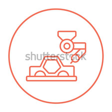 Car production line icon. Stock photo © RAStudio