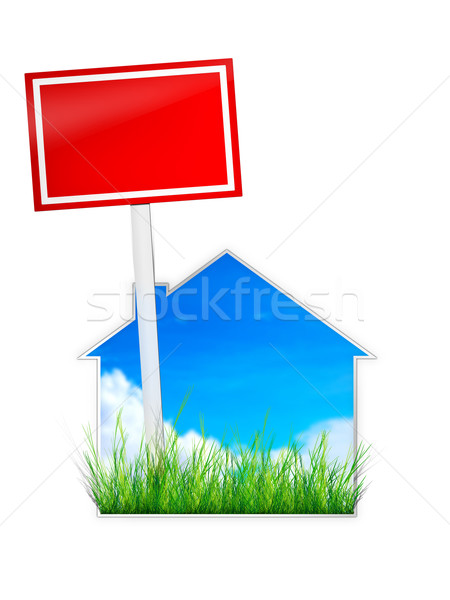 Real Estate Sign Stock photo © RAStudio