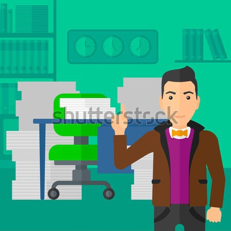 Man in clothing store. Stock photo © RAStudio