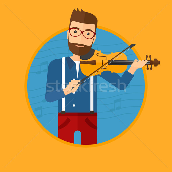 Foto stock: Homem · jogar · violino · violinista · música · clássica