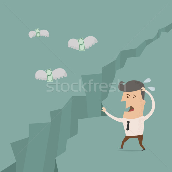 Money is flying away Stock photo © ratch0013