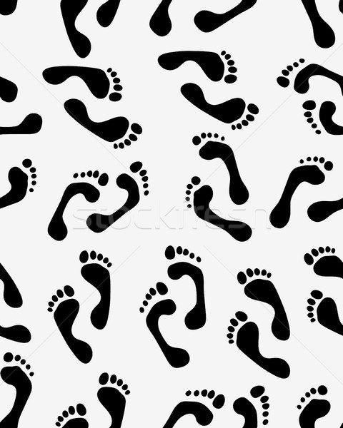 prints of human feet Stock photo © ratkom