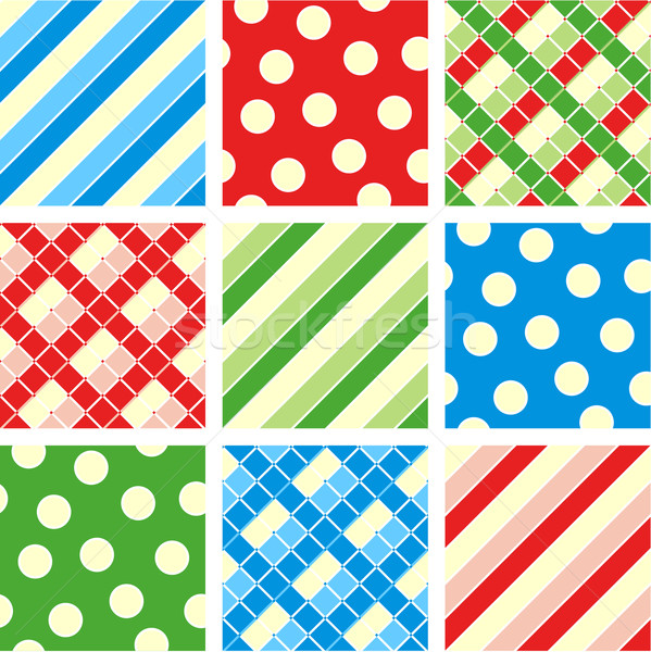 stripes and polka dots