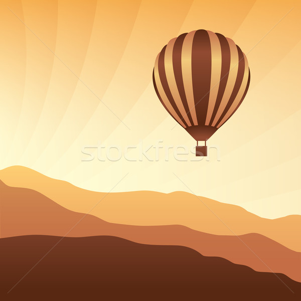 Air balloon in the sky Stock photo © Ray_of_Light