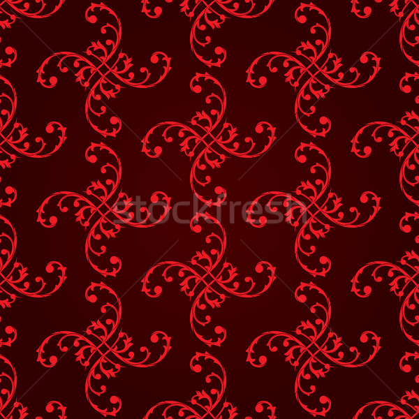Vintage floral seamless pattern Stock photo © Ray_of_Light