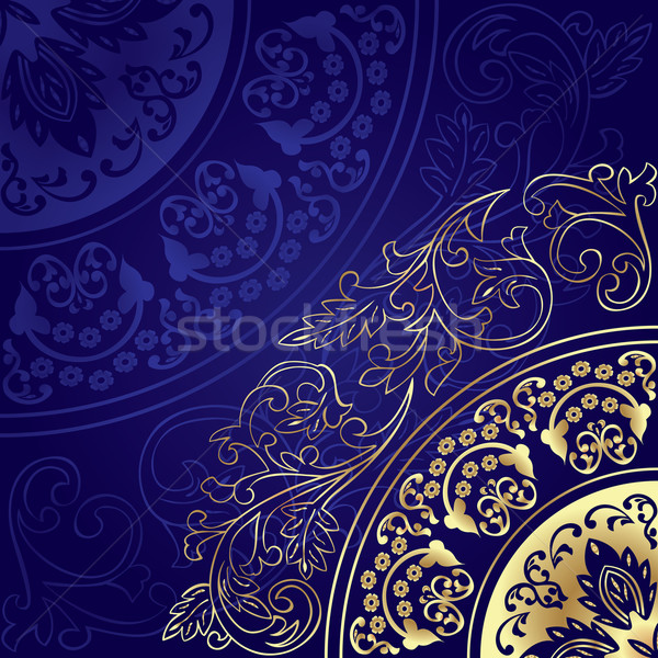 ヴィンテージ フローラル 花 抽象的な 自然 デザイン ストックフォト © Ray_of_Light