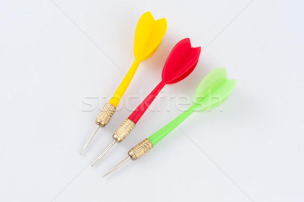 Stock photo: Three darts