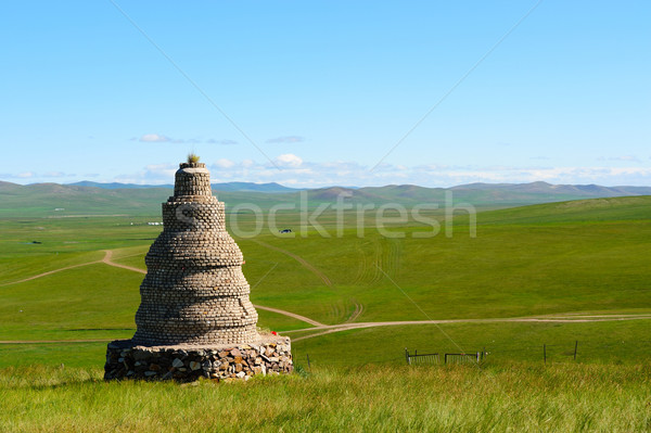 China grassland Stock photo © raywoo