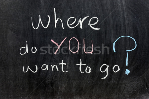 Where do you want to go? Stock photo © raywoo