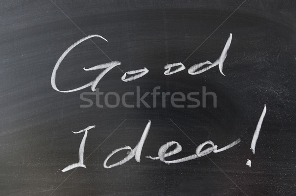 Good idea words Stock photo © raywoo