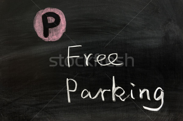 Free parking Stock photo © raywoo