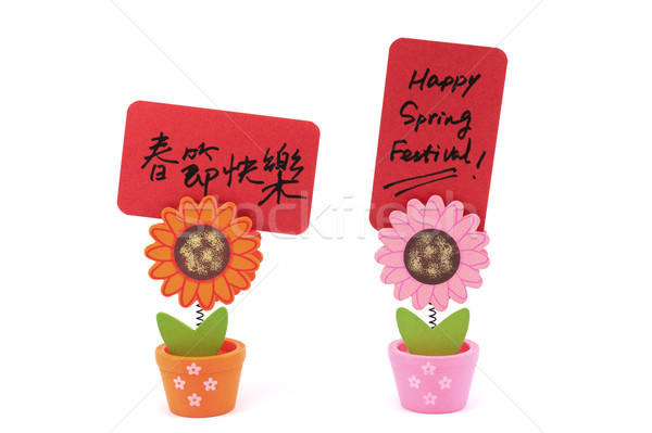 Happy Spring Festival Stock photo © raywoo