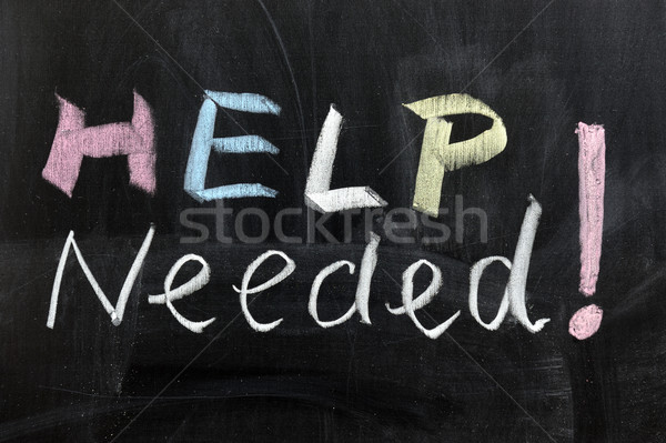 Help needed Stock photo © raywoo