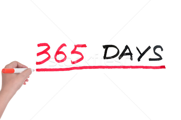 365 days Stock photo © raywoo