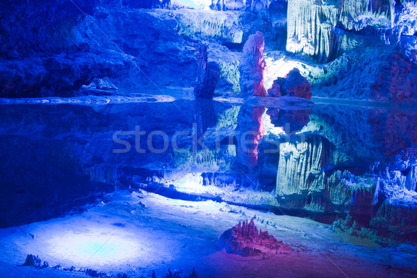 Karst cave Stock photo © raywoo