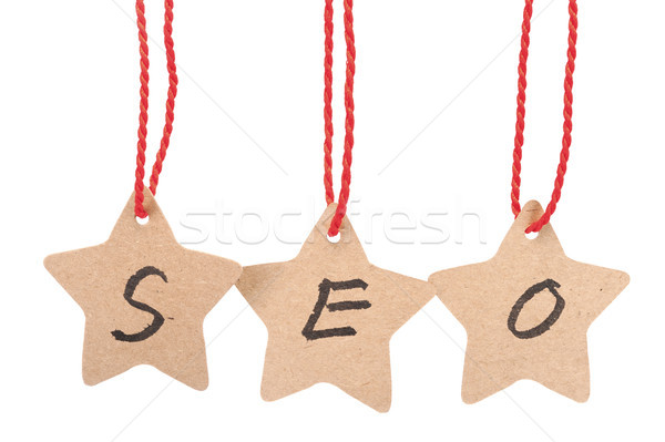 SEO word Stock photo © raywoo