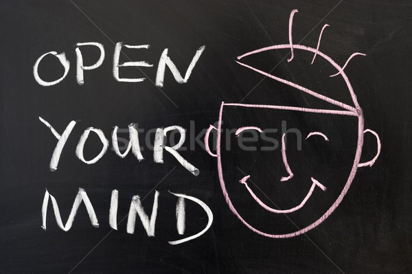 Stock photo: Open your mind