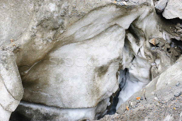 Close-up view of glacier Stock photo © raywoo