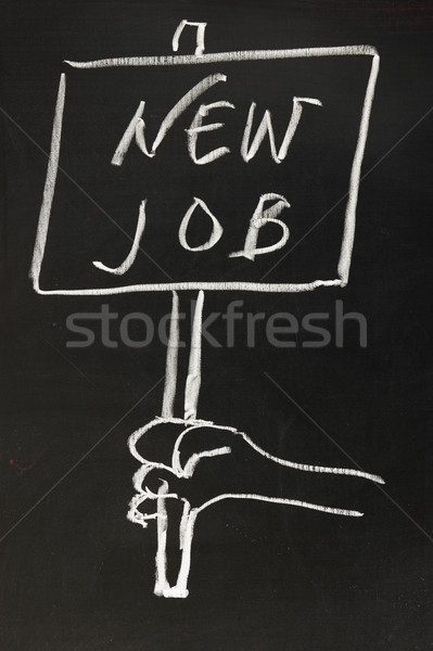 New job Stock photo © raywoo