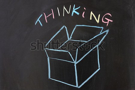 Think outside the box Stock photo © raywoo