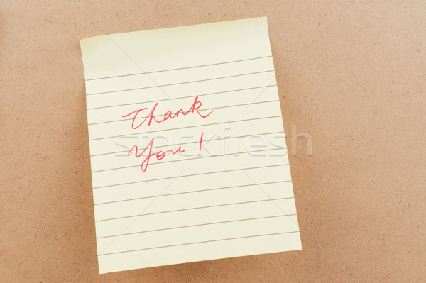 Thank you words Stock photo © raywoo