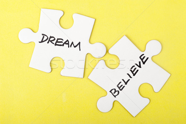 Dream or believe Stock photo © raywoo
