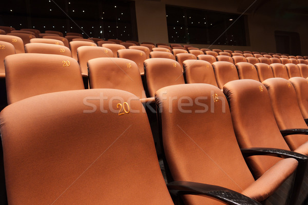Modern theatre interior Stock photo © raywoo