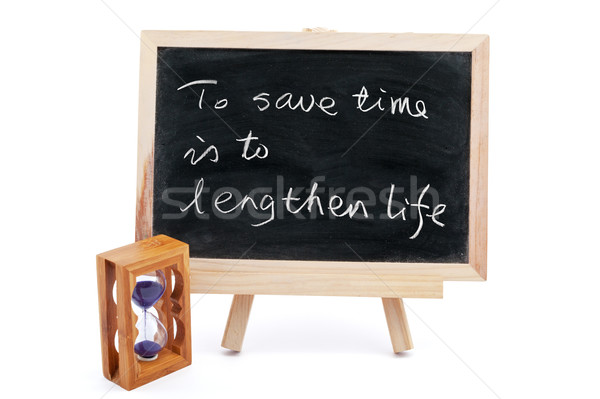 Save time concept Stock photo © raywoo