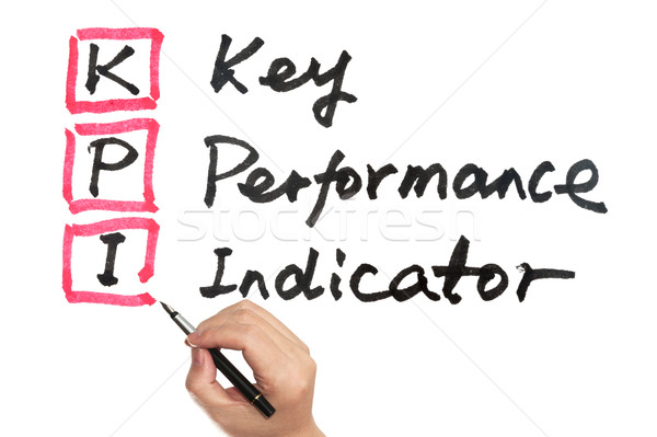 KPI - Key performance indicator Stock photo © raywoo
