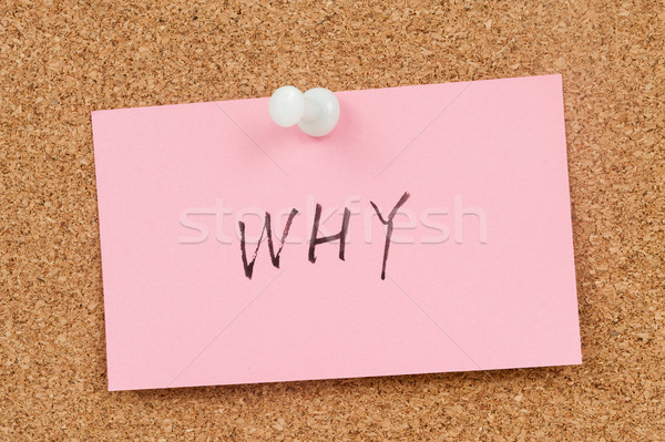 Why word Stock photo © raywoo