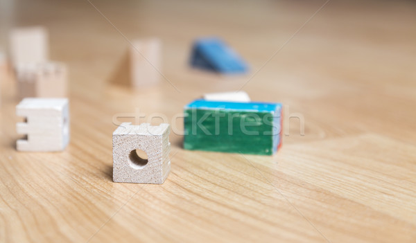 Wooden Cubes Stock photo © RazvanPhotography