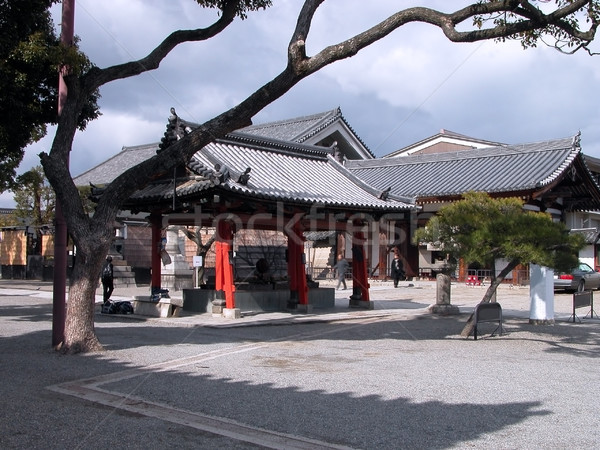 [[stock_photo]]: Kyoto · traditionnel · bouddhique · architecture · temple · lumières