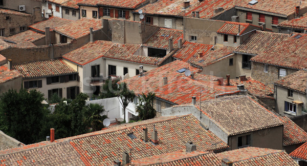 Roofs of Carcassonne Stock photo © RazvanPhotography