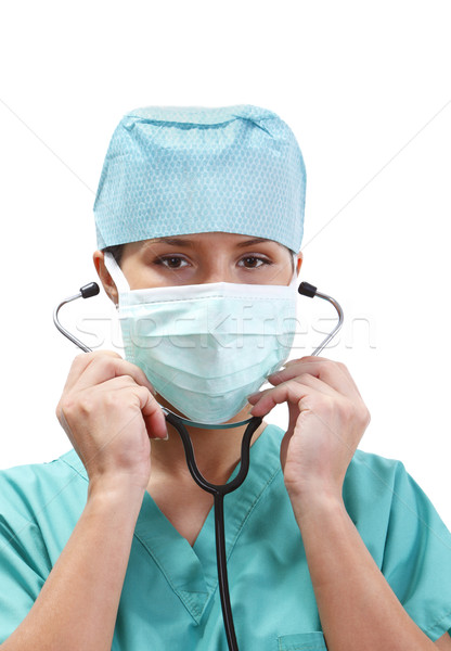 Stock photo: Female doctor