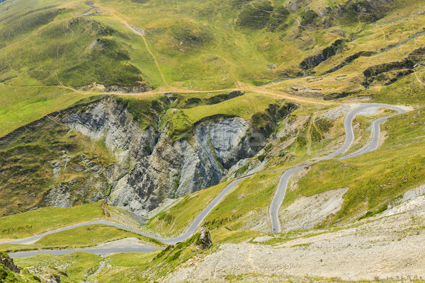 Winding Road in Pyrenees Mountains Stock photo © RazvanPhotography