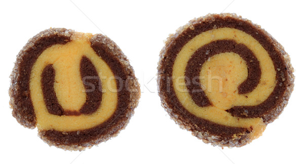 Two Bicolor Cookies Stock photo © RazvanPhotography