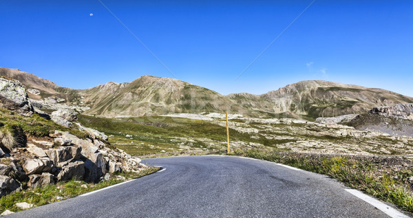 [[stock_photo]]: élevé · altitude · route · la · France