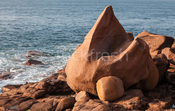 Rocks on the Pink Granite Coast Stock photo © RazvanPhotography