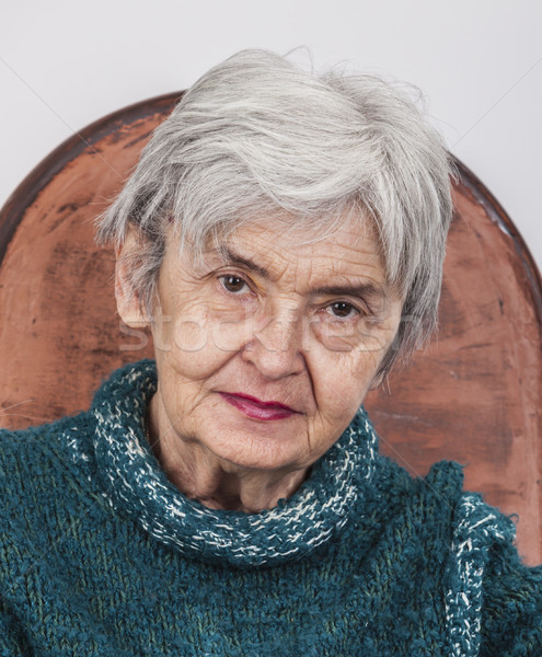 Portrait of an Old Woman Stock photo © RazvanPhotography