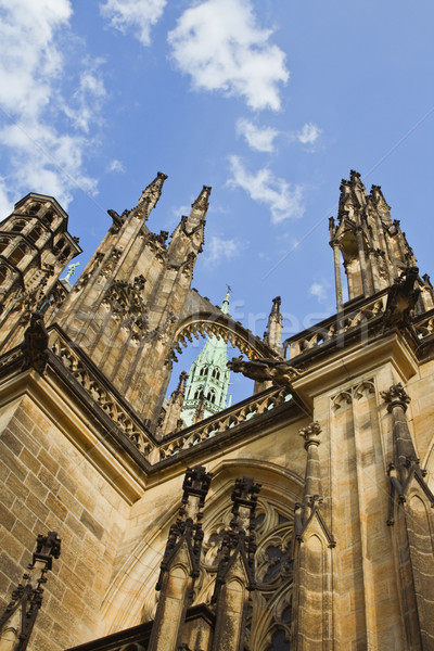 Castelo impressionante imagem belo arquitetura catedral Foto stock © RazvanPhotography