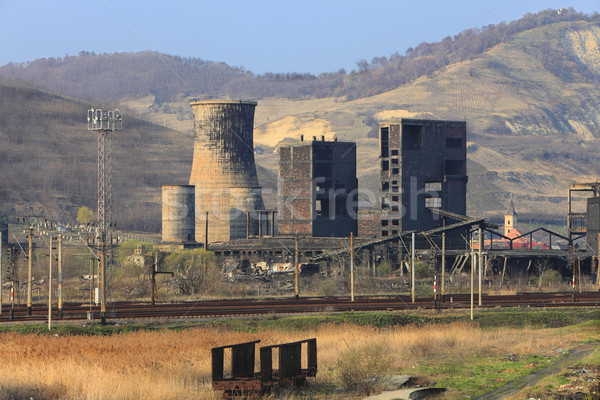 Pesado industria ruinas industrial lugar Foto stock © RazvanPhotography