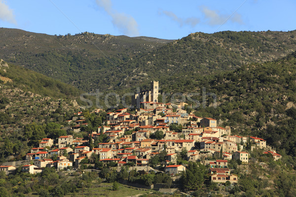 Town in the mountains Stock photo © RazvanPhotography